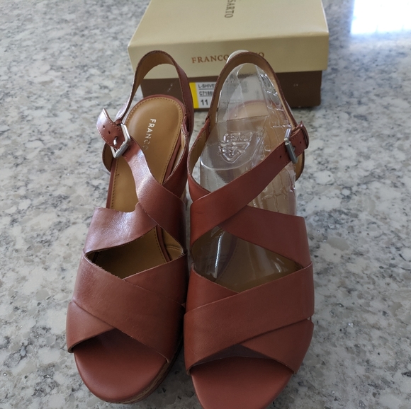 Brand Franco Wedge Sandals - Picture 7 of 7